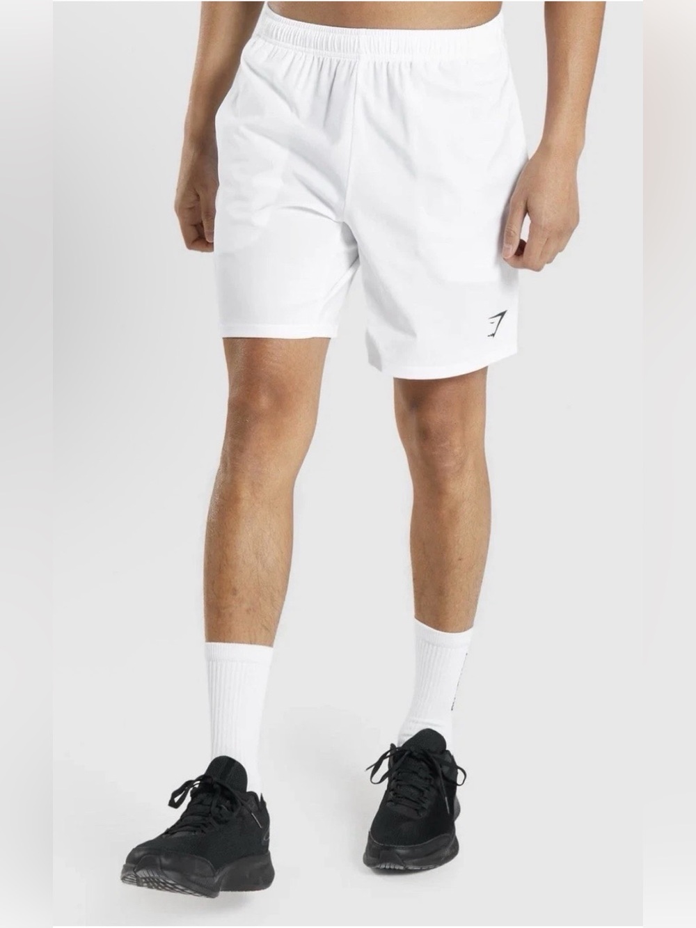 Gymshark White Men’s Athletic Shorts Size M